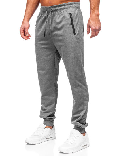 Pantalón jogger de chándal para hombre antracita Bolf JX9706