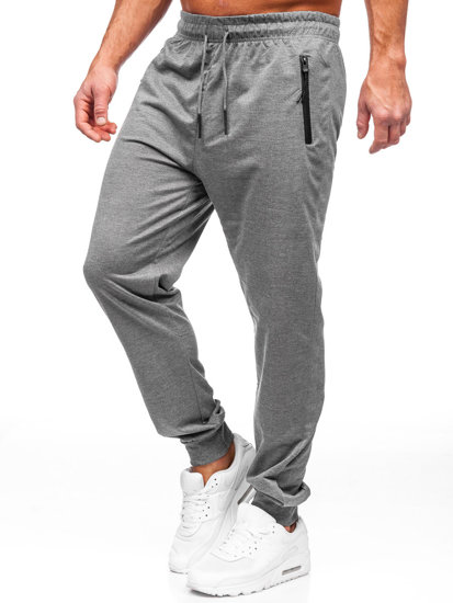 Pantalón jogger de chándal para hombre antracita Bolf JX9706