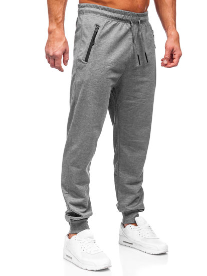 Pantalón jogger de chándal para hombre antracita Bolf JX9706