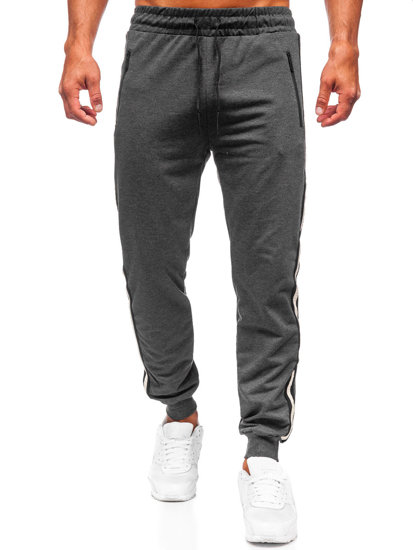 Pantalón jogger de chándal para hombre grafito Bolf JX6156