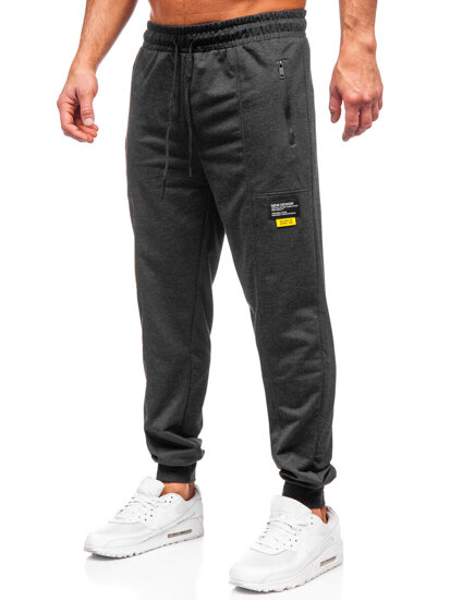 Pantalón jogger de chándal para hombre grafito Bolf JX6333