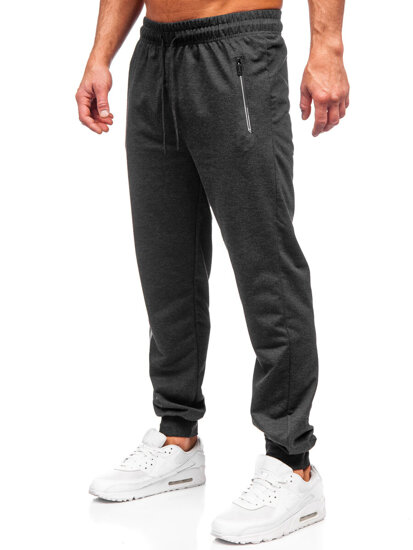 Pantalón jogger de chándal para hombre grafito Bolf JX6338