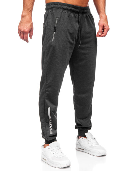 Pantalón jogger de chándal para hombre grafito Bolf JX6338