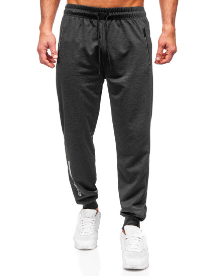 Pantalón jogger de chándal para hombre grafito Bolf JX6338