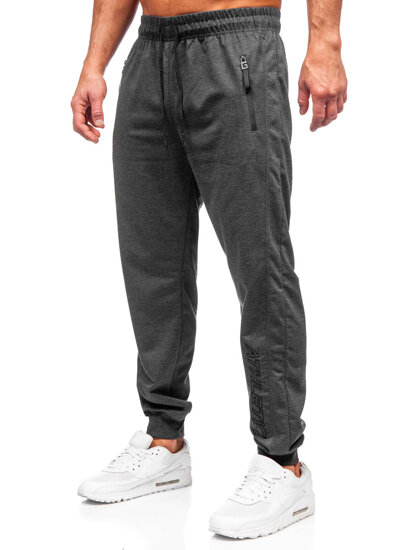 Pantalón jogger de chándal para hombre grafito Bolf JX6351