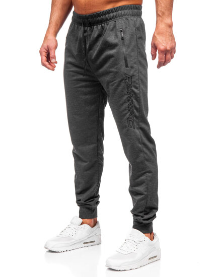 Pantalón jogger de chándal para hombre grafito Bolf JX6352