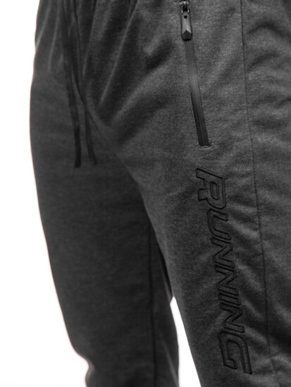 Pantalón jogger de chándal para hombre grafito Bolf JX6352