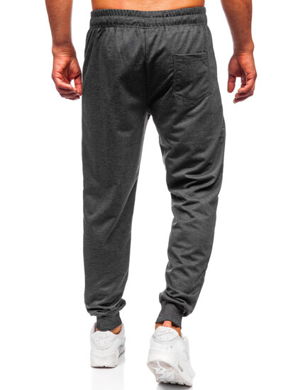 Pantalón jogger de chándal para hombre grafito Bolf JX6355