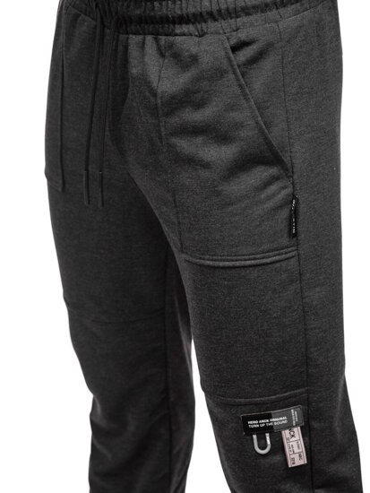 Pantalón jogger de chándal para hombre grafito Bolf JX6365