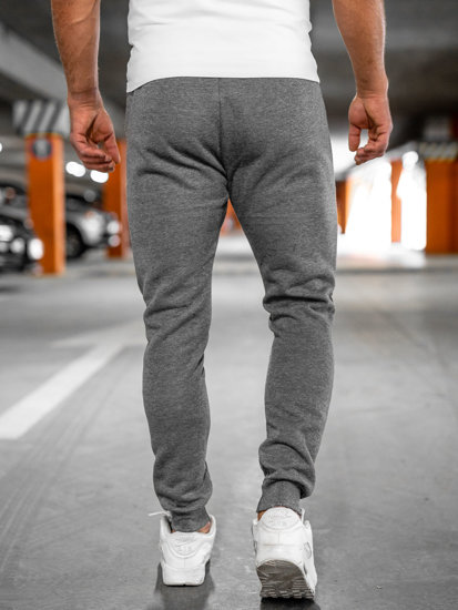 Pantalón jogger de chándal para hombre grafito Bolf XW06A