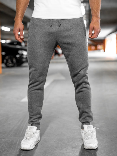 Pantalón jogger de chándal para hombre grafito Bolf XW06A