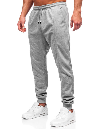 Pantalón jogger de chándal para hombre gris Bolf 8K183