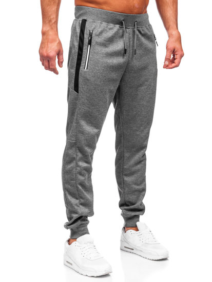 Pantalón jogger de chándal para hombre gris Bolf 8K212A