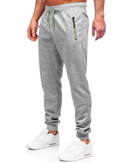 Pantalón jogger de chándal para hombre gris Bolf 8K220