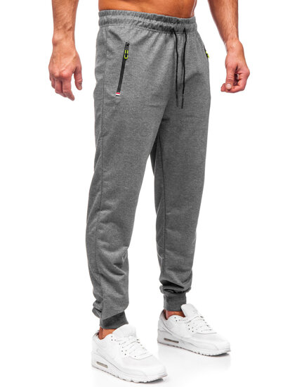 Pantalón jogger de chándal para hombre gris Bolf JX6107