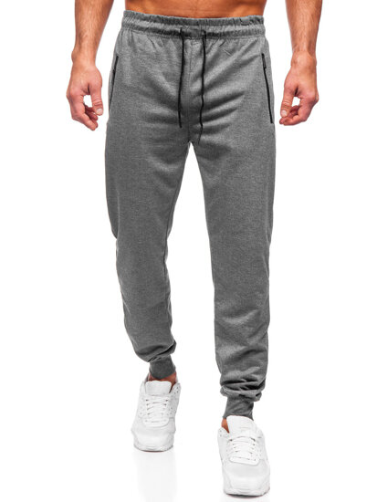 Pantalón jogger de chándal para hombre gris Bolf JX6109