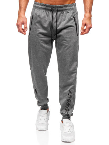 Pantalón jogger de chándal para hombre gris Bolf JX6351