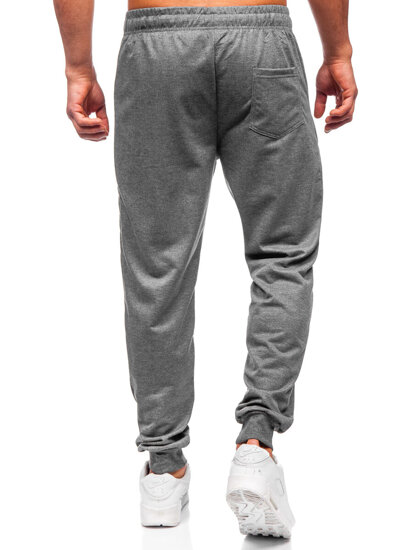 Pantalón jogger de chándal para hombre gris Bolf JX6352