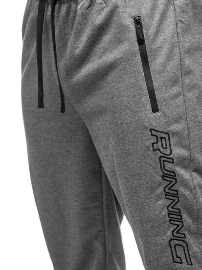 Pantalón jogger de chándal para hombre gris Bolf JX6352