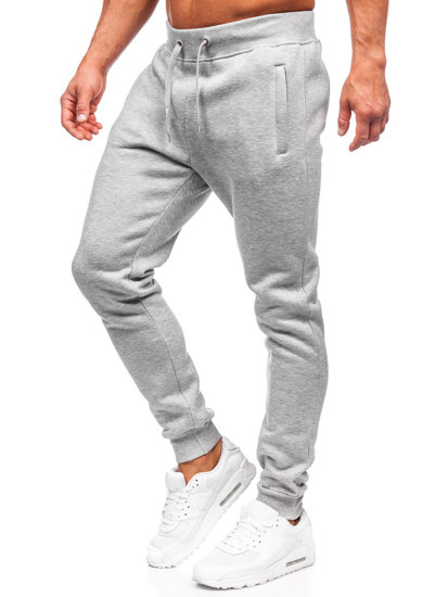 Pantalón jogger de chándal para hombre gris Bolf XW06