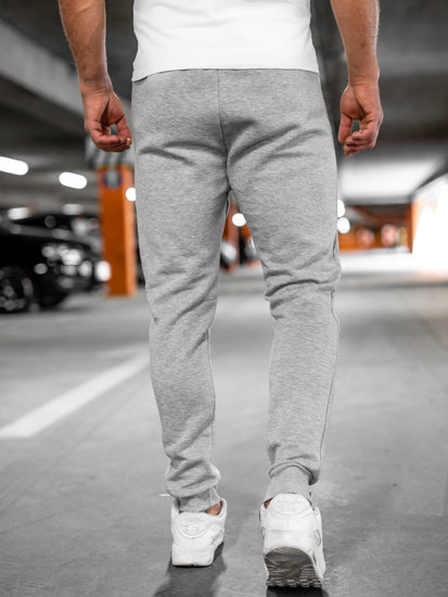 Pantalón jogger de chándal para hombre gris Bolf XW06A