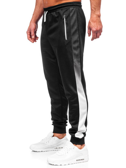 Pantalón jogger de chándal para hombre negro Bolf 8K188