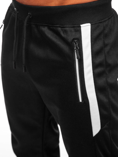 Pantalón jogger de chándal para hombre negro Bolf 8K212A