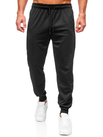 Pantalón jogger de chándal para hombre negro Bolf JX6103