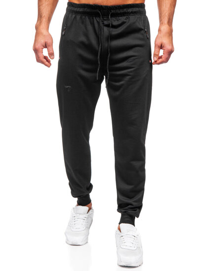 Pantalón jogger de chándal para hombre negro Bolf JX6107