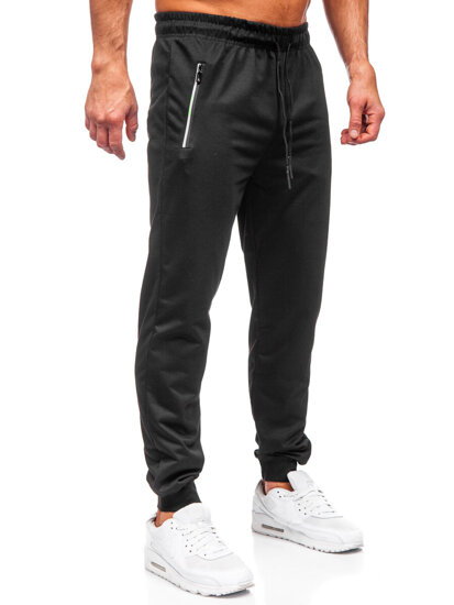 Pantalón jogger de chándal para hombre negro Bolf JX6108