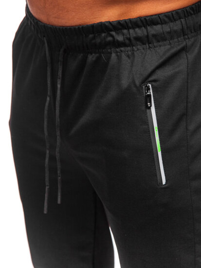 Pantalón jogger de chándal para hombre negro Bolf JX6108