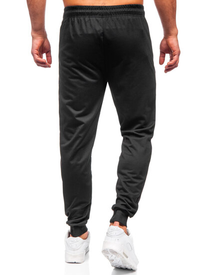 Pantalón jogger de chándal para hombre negro Bolf JX6108