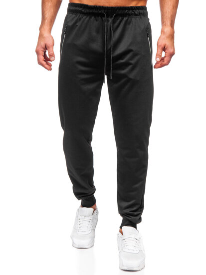 Pantalón jogger de chándal para hombre negro Bolf JX6108