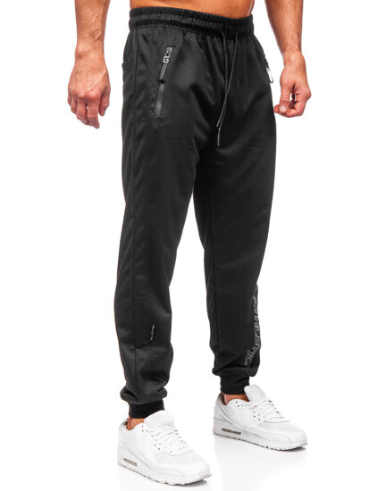 Pantalón jogger de chándal para hombre negro Bolf JX6351