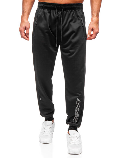 Pantalón jogger de chándal para hombre negro Bolf JX6351