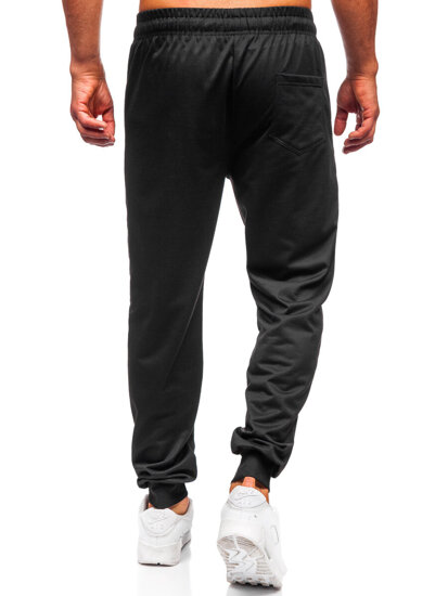 Pantalón jogger de chándal para hombre negro Bolf JX6355