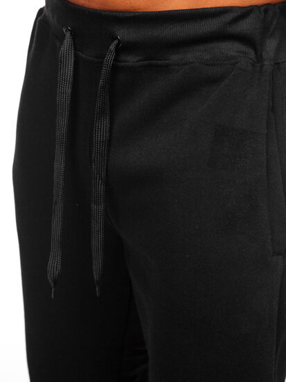 Pantalón jogger de chándal para hombre negro Bolf MS002