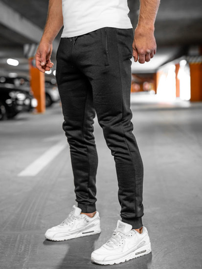 Pantalón jogger de chándal para hombre negro Bolf XW06A