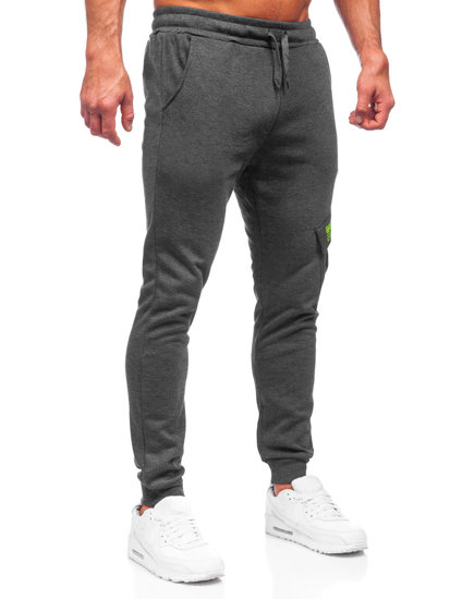 Pantalón jogger de combate para hombre grafito Bolf HW2173