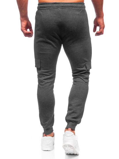 Pantalón jogger de combate para hombre grafito Bolf HW2176