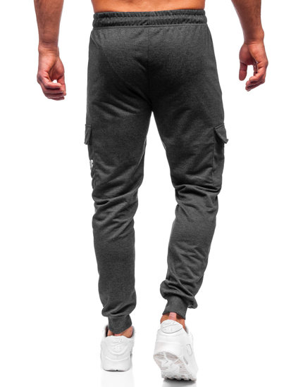 Pantalón jogger de combate para hombre grafito Bolf JX5061