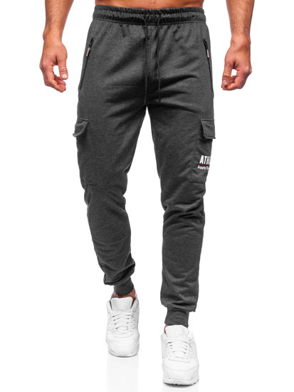 Pantalón jogger de combate para hombre grafito Bolf JX5061