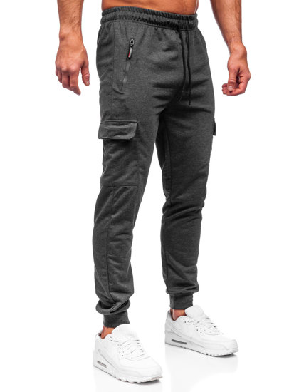 Pantalón jogger de combate para hombre grafito Bolf JX5061