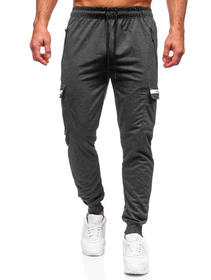 Pantalón jogger de combate para hombre grafito Bolf JX5063