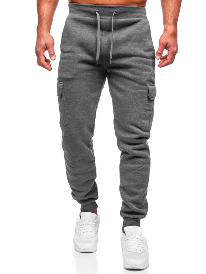 Pantalón jogger de combate para hombre grafito Bolf JX8709