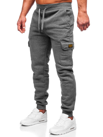 Pantalón jogger de combate para hombre grafito Bolf JX8709