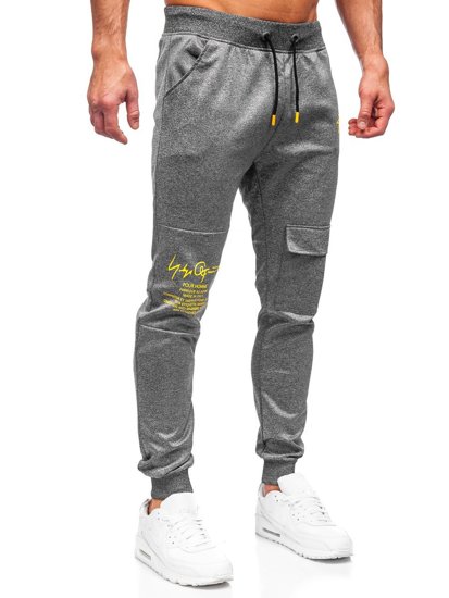 Pantalón jogger de combate para hombre grafito Bolf K10286