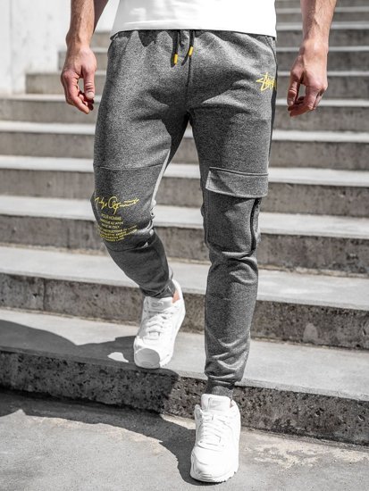 Pantalón jogger de combate para hombre grafito Bolf K10286