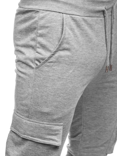 Pantalón jogger de combate para hombre gris Bolf HW2357