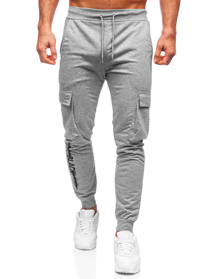 Pantalón jogger de combate para hombre gris Bolf HW2357